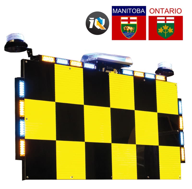 MANITOBA/ONTARIO AMBER/BLUE CONNECTORIZED #75032
