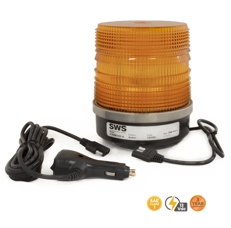 MEDIUM PROFILE BEACON MAGNETIC MOUNT #210SM-12V-A