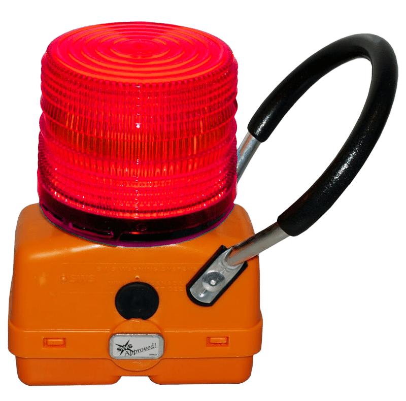 RED PORTABLE LED BEACON #735S-R