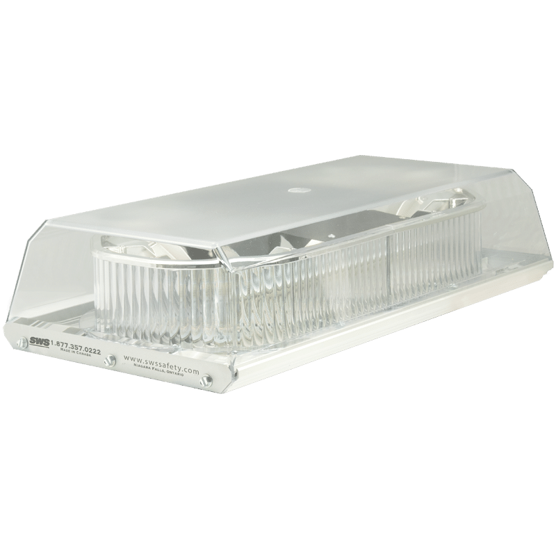CLEAR WHITE 16” LOW PROFILE FLEET PLUS LED MINIBAR #16348