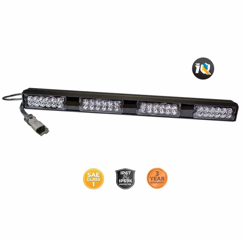 ARCTIQ AMBER/BLUE SNOW PLOW PACKAGE WARNING STICK #56040
