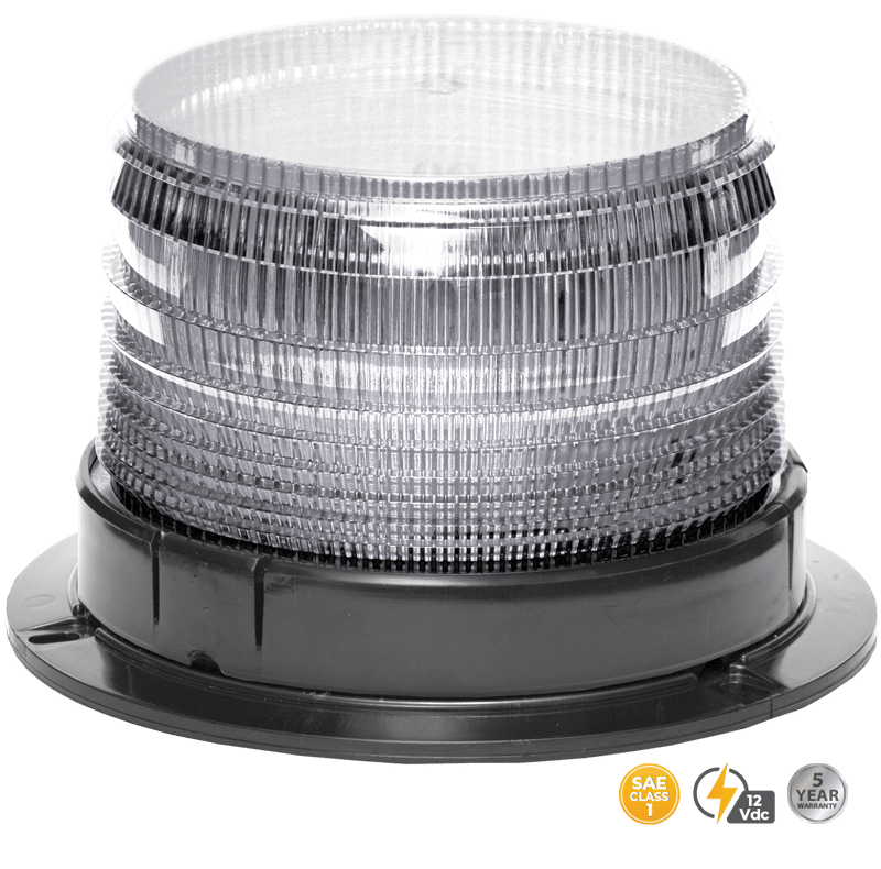 WHITE LOW PROFILE FLEET BEACON #27008