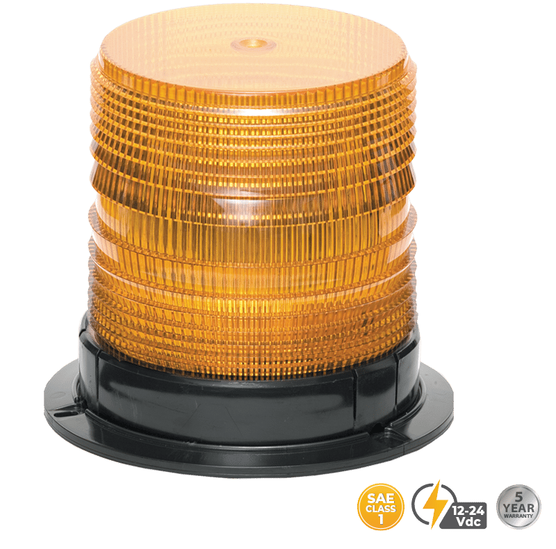 AMBER HIGH PROFILE FLEET LED BEACON #23600