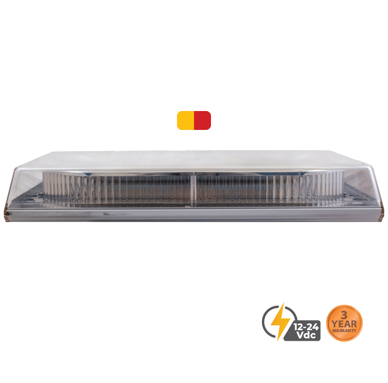 DUAL COLOUR AMBER RED 16” SLIM PROFILE SELECT LED MINIBAR #S16195