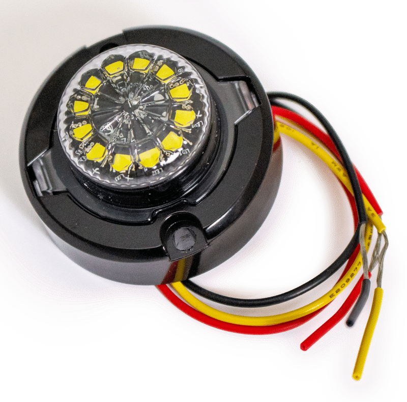 HIDEAWAY INSERTS OR SURFACE MOUNT SELF CONTAINED WHITE LED #80047
