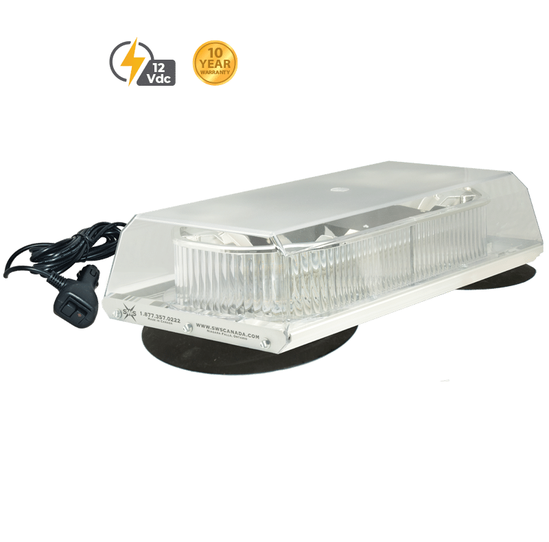 AMBER 16” LOW PROFILE FLEET PLUS LED MINIBAR #16350