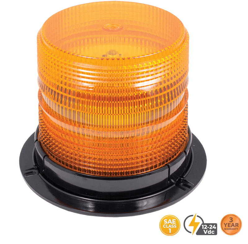 AMBER MEDIUM PROFILE SELECT LED BEACON #23421