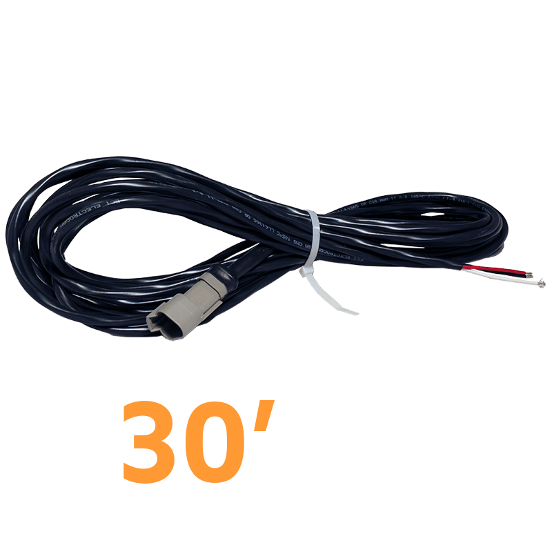 30′ LENGTH W/3 POSITION DEUTSCH CONNECTOR #77251
