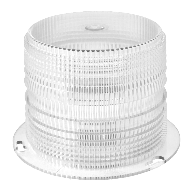 CLEAR REPLACEMENT LENS 200A, 2380x HIGH PROFILE BEACONS #300-C