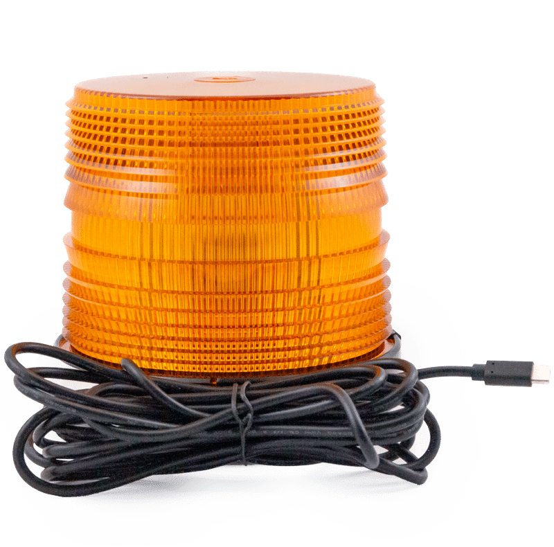 AMBER MEDIUM PROFILE SELECT SERIES LED BEACON USB-C-PD #23426-U00