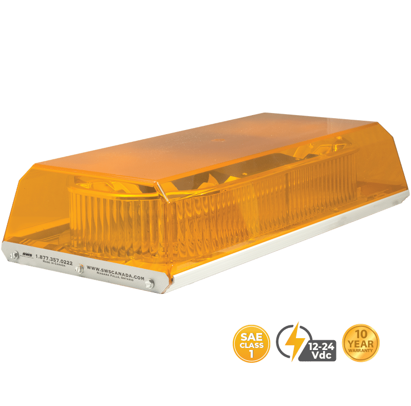 AMBER 16" CUSTOM APOLLO LOW PROFILE FLEET PLUS LED MINI LIGHTBAR #16345